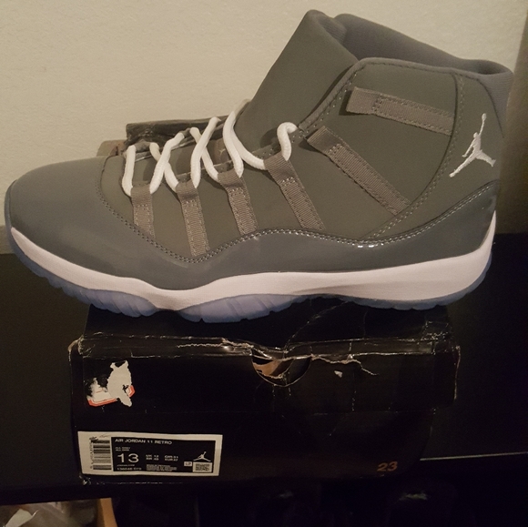 Air Jordan 11\'s Retro sz12 All Gray Brand New main image 6
